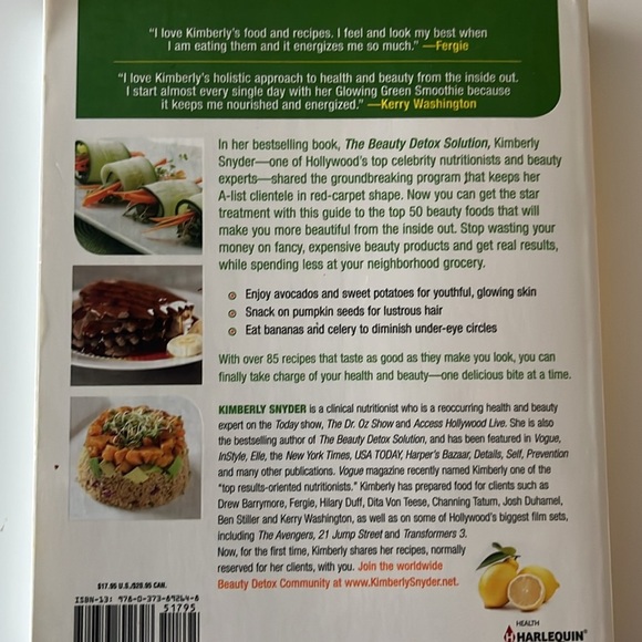 Book Beauty Detox Foods, Kimberly Snyder Nutritionist, health vegan foods, yoga - Picture 2 of 16